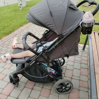 Коляска прогулочная Ining baby K356 black черный: отзыв пользователя Детский Мир