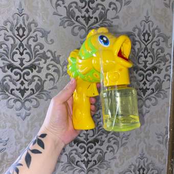 Пистолет для выдувания пузырей Attivio Рыбка 150мл: отзыв пользователя Детский Мир