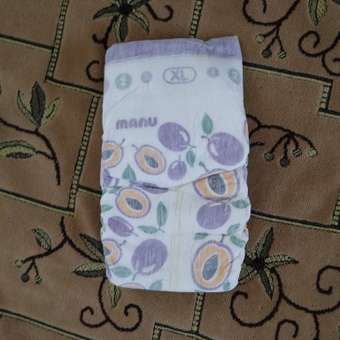 Подгузники MANU Comfort XL (12-17 кг) 42 шт.: отзыв пользователя ДетМир
