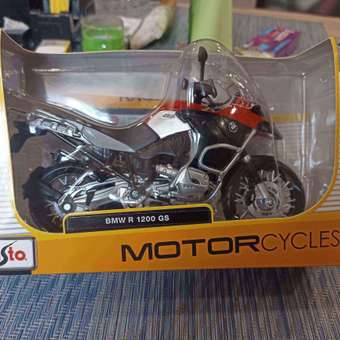 Мотоцикл MAISTO BMW R 1200 Gs 1:12: отзыв пользователя ДетМир