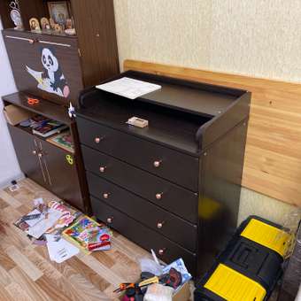 Комод пеленальный Bebizaro Waxed Four (венге): отзыв пользователя Детский Мир