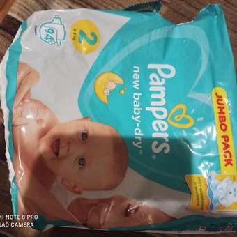 Подгузники Pampers New Baby-Dry 2 (4-8 кг) 94 шт.: отзыв пользователя ДетМир