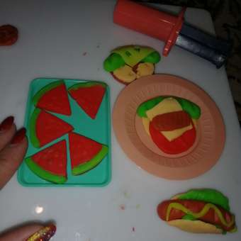 Тесто для лепки Attivio Бургерная машинка: отзыв пользователя Детский Мир