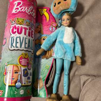 Кукла модельная Barbie Cutie Reveal Cuties Мишка: отзыв пользователя Детский Мир