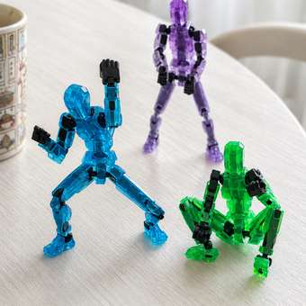 Игровой набор TrendToys Шарнирные сборные роботы 3шт: отзыв пользователя Детский Мир