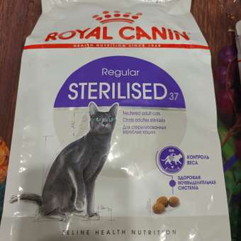 Корм ROYAL CANIN Sterilised 37 сухой 1.2кг для стерилизованных кошек: отзыв пользователя. Зоомагазин Зоозавр