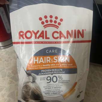 Корм сухой для кошек ROYAL CANIN Hair/Skin Care 2кг для поддержания здоровья кожи и шерсти: отзыв пользователя. Зоомагазин Зоозавр