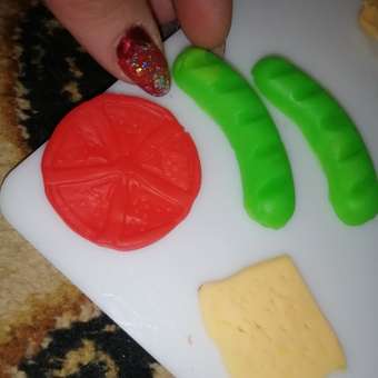 Тесто для лепки Attivio Бургерная машинка: отзыв пользователя Детский Мир