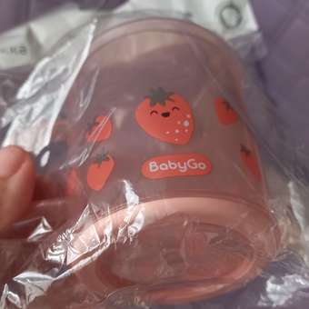 Кружка BabyGo Розовая: отзыв пользователя ДетМир