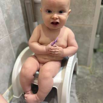Горшок BabyGo стульчик голубой: отзыв пользователя Детский Мир