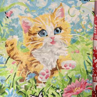 Картина по номерам Attivio Котенок: отзыв пользователя Детский Мир