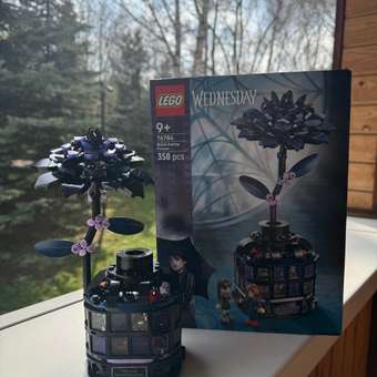 Конструктор LEGO Disney Цветок черного георгина 358 дет.: отзыв пользователя Детский Мир