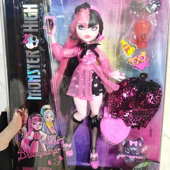 Кукла модельная Monster High Draculaura: отзыв пользователя ДетМир