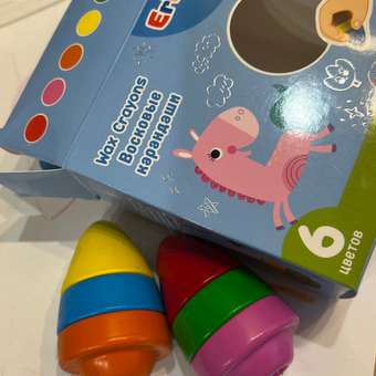 Восковые мелки Erhaft 6 шт.: отзыв пользователя ДетМир