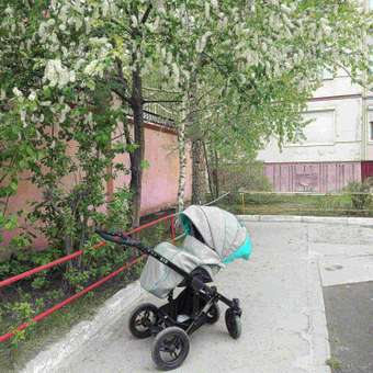 Коляска 2в1 Babyton Rio Silver: отзыв пользователя ДетМир