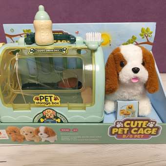 Мягкая игрушка TrendToys щенок с переноской: отзыв пользователя Детский Мир