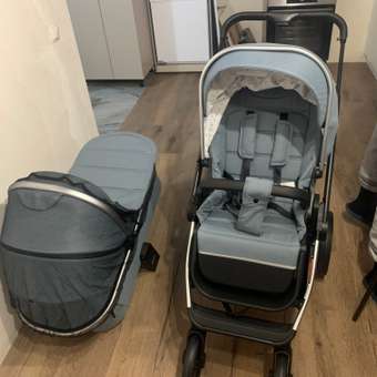 Коляска 2в1 MOWbaby Blue голубой: отзыв пользователя Детский Мир