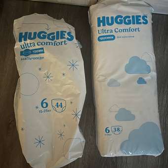 Трусики Huggies Ultra Comfort для мальчиков 6 (15-25) 76 шт.: отзыв пользователя ДетМир