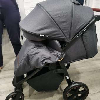 Коляска прогулочная Olsson Grand Dark Shadow серый: отзыв пользователя ДетМир