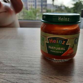 Пюре Heinz Морковь с 5 мес 80 г: отзыв пользователя ДетМир