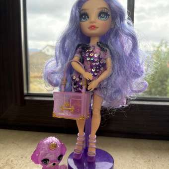 Кукла модельная Rainbow High Rainbow World Violet: отзыв пользователя ДетМир