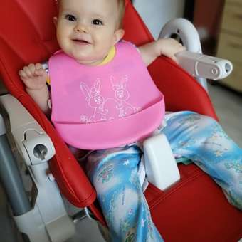 Нагрудник Baby and nature силикон 1 шт.: отзыв пользователя Детский Мир