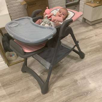 Стульчик для кормления Babyton Sweet Meals Pink классический: отзыв пользователя Детский Мир