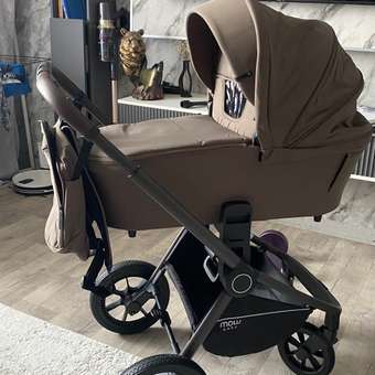 Коляска 2в1 MOWbaby Zoom 2в1, mocca коричневый: отзыв пользователя Детский Мир