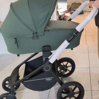 Коляска 3в1 MOWbaby Zoom new 3в1, olive хаки: отзыв пользователя Детский Мир