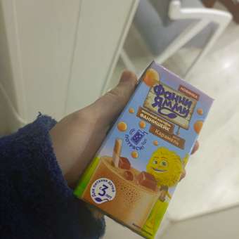 Коктейль молочный Фанни Ямми со вкусом карамели 1.6% 0.17л с 3лет: отзыв пользователя Детский Мир