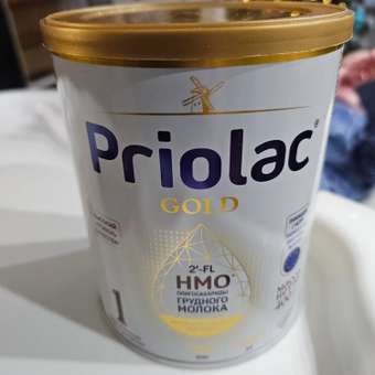 Смесь молочная сухая адаптированная Priolac Gold 1 400г с 0месяцев: отзыв пользователя Детский Мир
