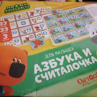 Игра настольная ORIGAMI МиМиМишки Азбука/Считалочка магнитная 03655: отзыв пользователя Детский Мир