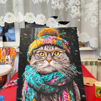 Картина по номерам Hobby Paint Время утепляться в ассортименте: отзыв пользователя Детский Мир