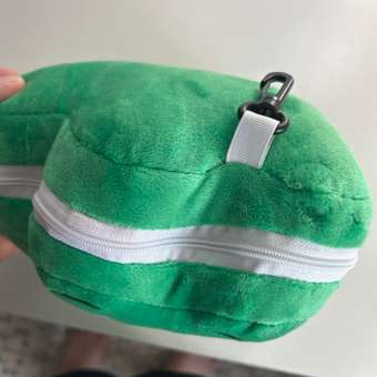 Подушка для путешествий Munaby Croco с маской для сна 11 x 22 см 2 шт.: отзыв пользователя Детский Мир