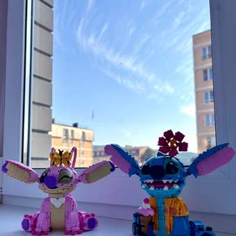 Конструктор Stitch Стич синий 744 дет.: отзыв пользователя Детский Мир