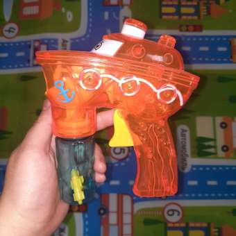 Пистолет для выдувания пузырей Attivio Кораблик: отзыв пользователя Детский Мир