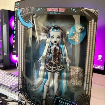 Кукла модельная Monster High Reel Drama HKN29 Фрэнки Штейн высота 27 см: отзыв пользователя Детский Мир