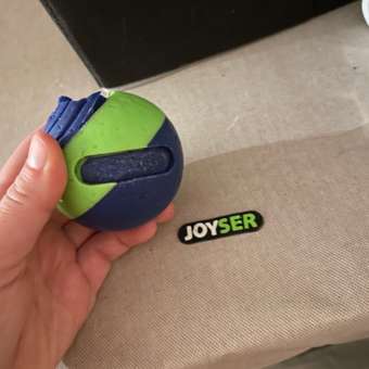 Игрушка для собак Joyser Active Мяч резиновый с пищалкой M Зеленый 7001J: отзыв пользователя. Зоомагазин Зоозавр