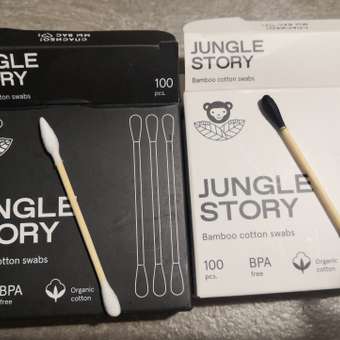 Ватные палочки Jungle Story 100 шт.: отзыв пользователя Детский Мир