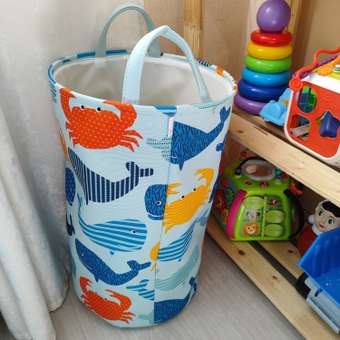Корзина для хранения FUTURINO Home Морские жители: отзыв пользователя ДетМир