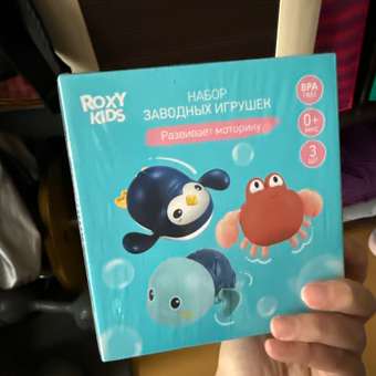 Игрушка ROXY-KIDS Черепаха Краб Пингвин: отзыв пользователя Детский Мир