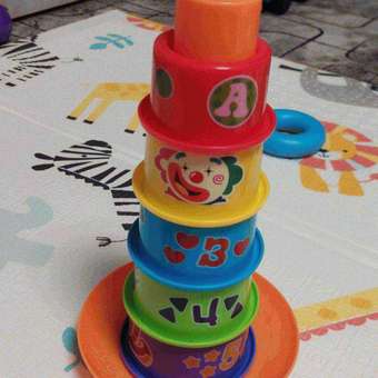 Игрушка Play Go пирамидка Клоун: отзыв пользователя Детский Мир