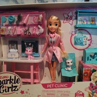 Кукла модельная Zuru Sparkle Girlz Ветеринарная клиника: отзыв пользователя ДетМир