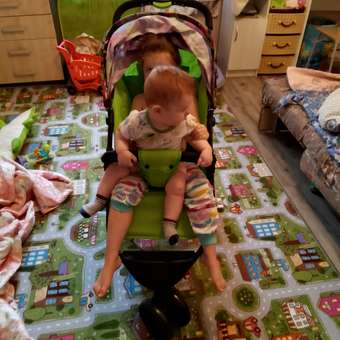 Коляска прогулочная Babyton Rapid Green зеленый: отзыв пользователя ДетМир