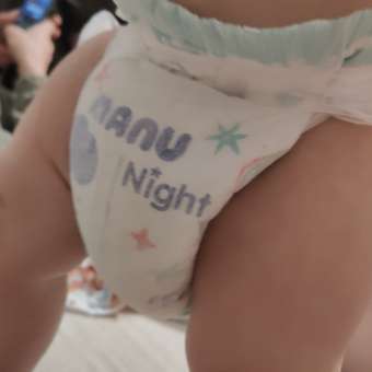 Подгузники MANU ночные L (9-14 кг) 17 шт.: отзыв пользователя ДетМир