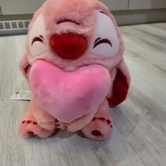 Игрушка мягкая Stitch роз с сердц BZ-056: отзыв пользователя ДетМир