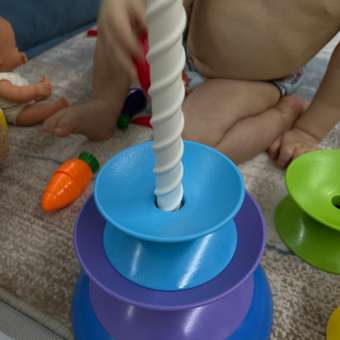 Игрушка Happy Baby пирамидка: отзыв пользователя ДетМир