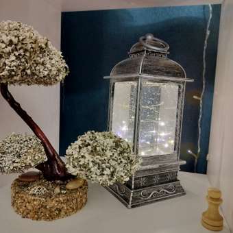 Декоративный светильник-ночник NEON-NIGHT Сияние с эффектом снегопада и подсветкой: отзыв пользователя Детский Мир