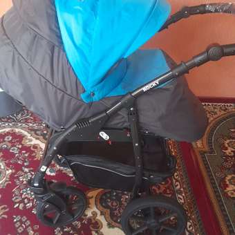 Коляска 2в1 Babyton Rocky Blue: отзыв пользователя ДетМир