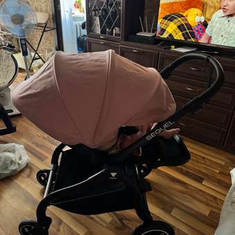 Коляска прогулочная EMMET SEQUEL розовый: отзыв пользователя Детский Мир